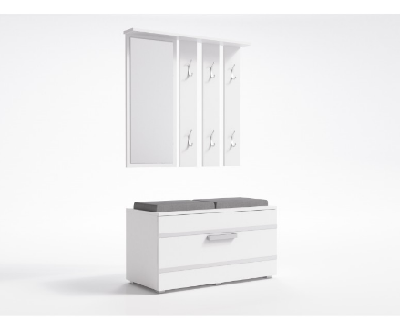 GARDEROBA OPAL II - BIEL