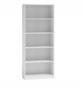Regał 60 cm x 182 cm x 30 cm biały