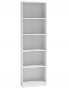 REGAŁ R40 BIUROWY 40CM PÓŁKA SZAFKA KSIĄŻKI BIAŁY