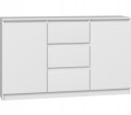 Komoda TopEshop 2D3S 120 x 40 x 75cm biały