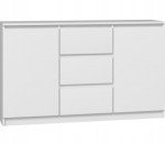 Komoda TopEshop 2D3S 120 x 40 x 75cm biały