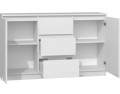 Komoda TopEshop 2D3S 120 x 40 x 75cm biały