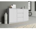 Komoda TopEshop 2D3S 120 x 40 x 75cm biały