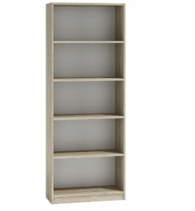 Regał R60 SONOMA 60 cm x 182 cm x 30 cm dąb sonoma