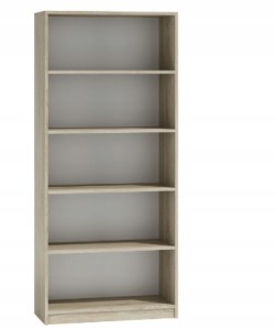 Regał TopEshop Office 80 x 182 x 30 cm dąb sonoma