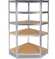 REGAŁ MAGAZYNOWY NAROŻNY METALOWY GARAŻ GC9040 MDF