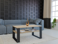 Stolik Ława Modern 90 x 58 x 50cm dąb sonoma