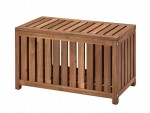 Ikea Nammaro skrzynia ogrodowa drewno brązowy