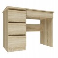 Biurko TopEshop MIJAS 98 x 51 x 76 cm dąb sonoma