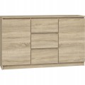 Biurko Plus 2d3s 120 x50 x 76 cm dąb sonoma
