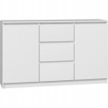 Biurko prostokątny Plus 2d3s 120 x 50 x 76cm biały
