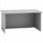 Biurko prostokątny Standard 120 x 60 x 75 cm biały