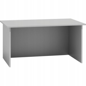 Biurko prostokątny Standard 120 x 60 x 75 cm biały