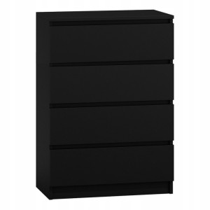 Komoda MALWA 70 x 40 x 97cm czarny