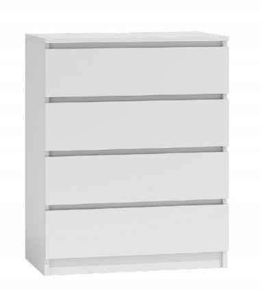 Komoda TopEshop Malwa 70 x 40 x 97cm biały