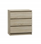 Komoda TopEshop MALWA 70 x 40 x 77cm dąb sonoma