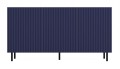 KOMODA KAMA 3 DRZWI SLIM ARTISAN/GRANAT KOMPLET