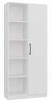 REGAŁ 80CM DRZWI BIEL KOMPLET