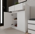 Komoda Malwa 2DD2S Szafka 2 Drzwi 2 Szuflady Do Salonu BIAŁY