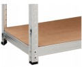 REGAŁ MAGAZYNOWY METALOWY 180/90/40cm MDF 175KG