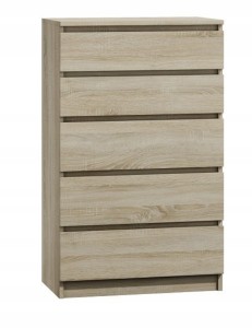 KOMODA MALWA M5 70x109,5 - Dąb sonoma